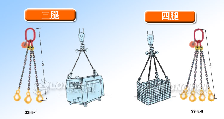 鹰牌SSHE型链条索具