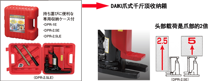 DAIKI爪式千斤顶 