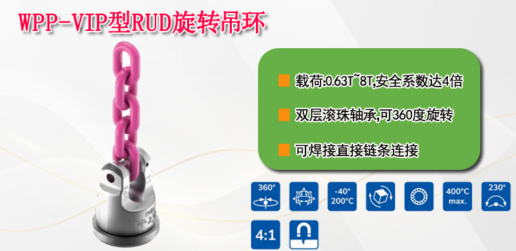 WPP-VIP型RUD旋转吊环