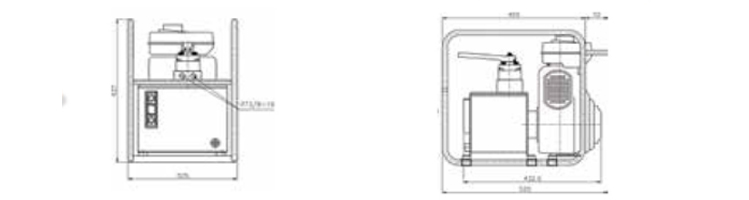 TEP2电动液压泵尺寸图