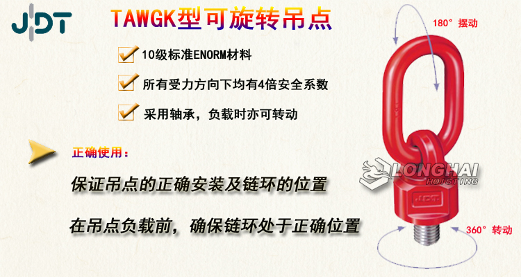 TAWGK型可旋转吊点