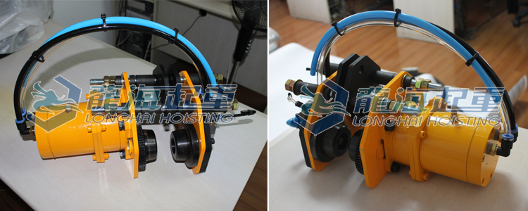 KHC气动葫芦运行小车实物图