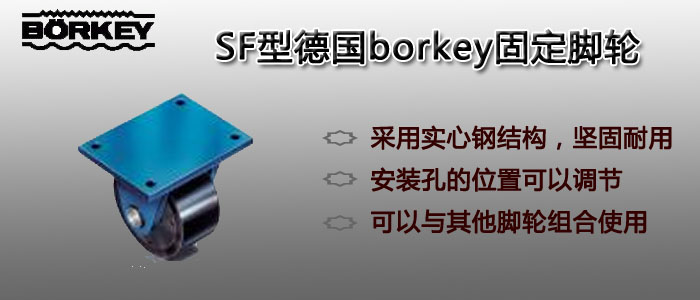 SF型德国borkey固定脚轮图片